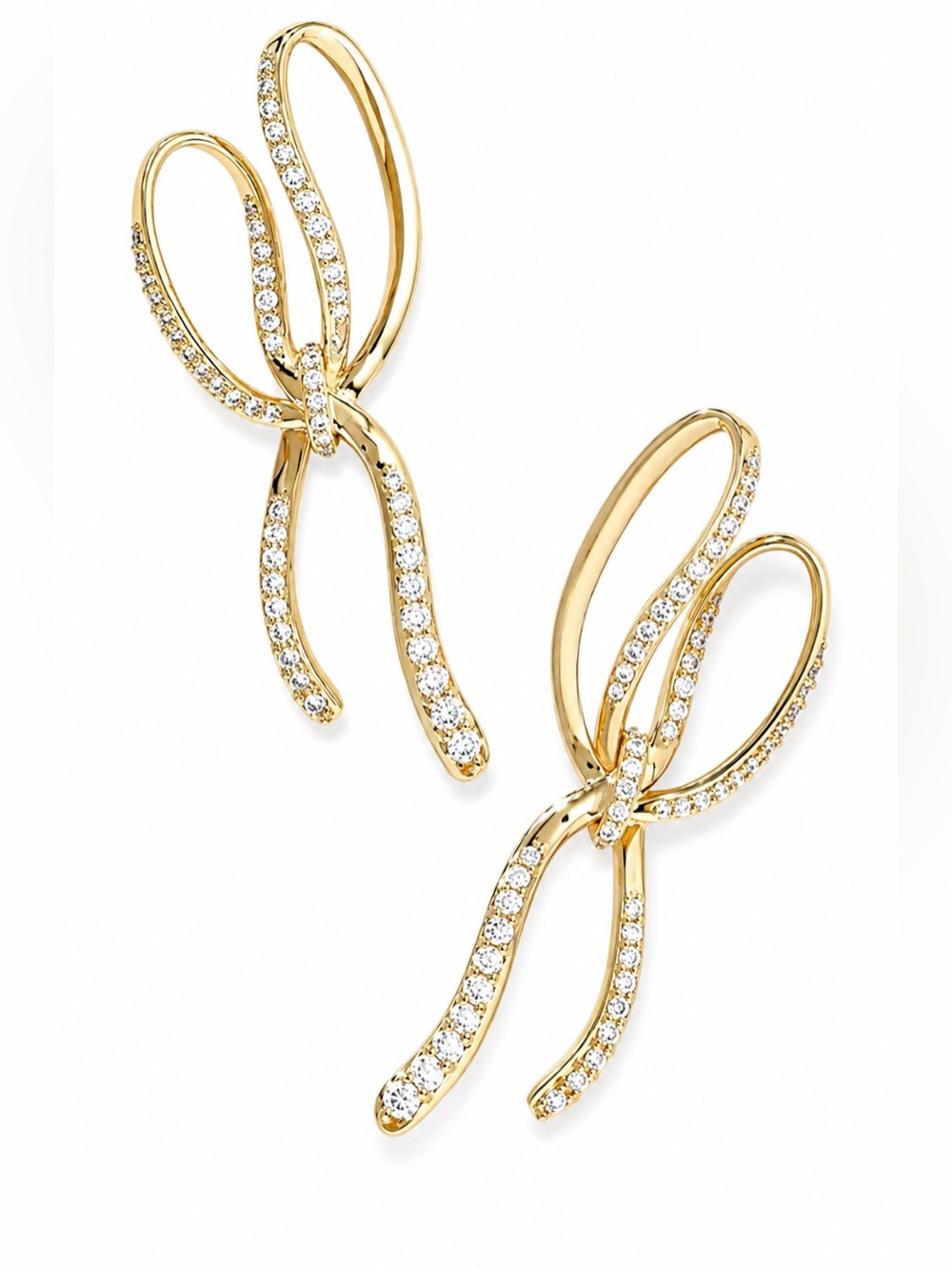 Kendra Scott Sasha Statement Earrings, in Gold.
